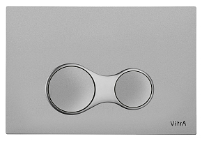 Фото Кнопка смыва Vitra Sirius 740-0486 хром матовый