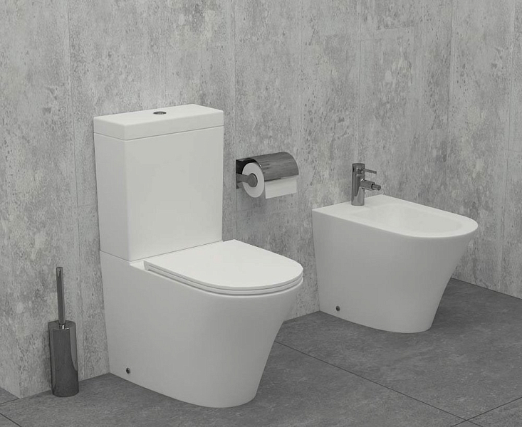 Унитаз-компакт Jacob Delafon Rodin+ UJAB102-00 без бачка и сиденья , изображение 4