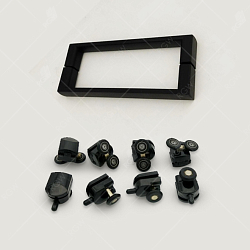 Фото Душевой уголок RGW Classic CL-48B (CL-14B + Z-050-1B) 130х90