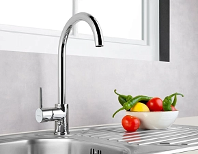 Фото Смеситель Vitra Minimax S A42091EXP для кухонной мойки