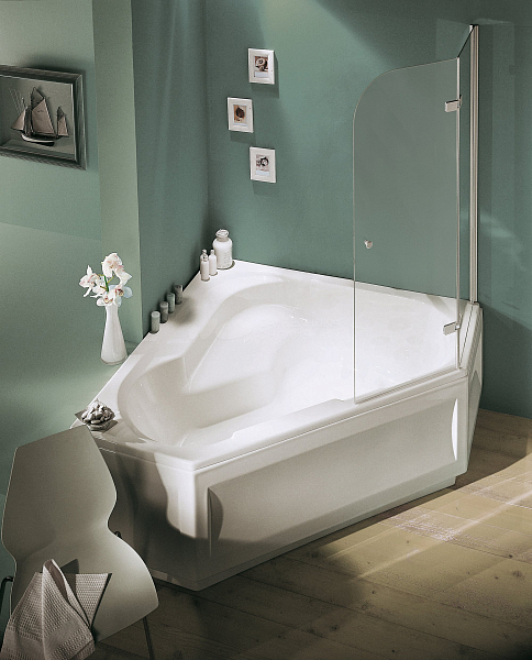 Акриловая ванна Jacob Delafon Bain Douche 145х145 R , изображение 2