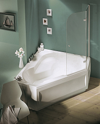 Фото Акриловая ванна Jacob Delafon Bain Douche 145х145 R