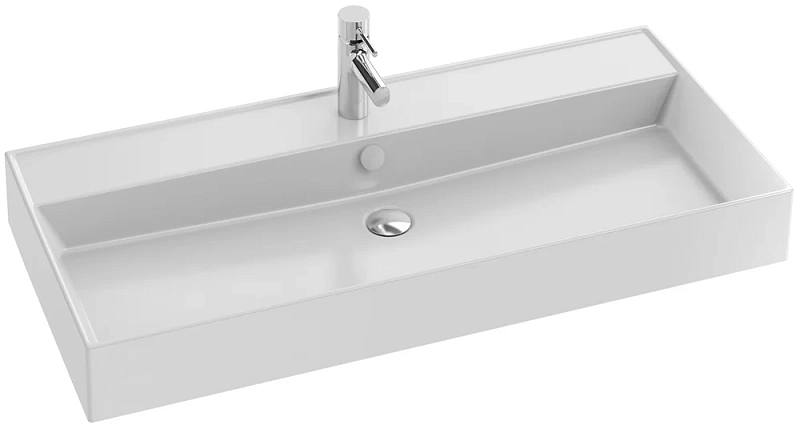 Раковина Jacob Delafon Vivienne EXBJ112-00 100 см , изображение 1