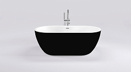 Изображение Акриловая ванна Black&White Swan 111SBBL black 180х75 Акриловая ванна Black&White Swan 111SBBL black 180х75 , изображение 2