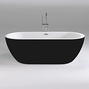 Изображение Акриловая ванна Black&White Swan 105SBBL black 170х80 Акриловая ванна Black&White Swan 105SBBL black 170х80 , изображение 2