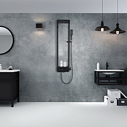 Фото Душевая панель Black&White Seasons W2020 Velvet Black