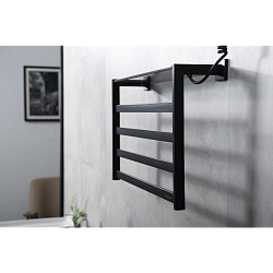 Фото Полотенцесушитель электрический Black&White Universe N-333 B 60х35