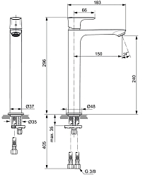 Фото Смеситель Ideal Standard Connect AIR Vessel A7027AA для раковины