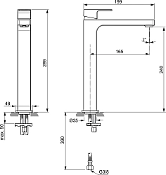 Фото Смеситель Ideal Standard Edge A7114AA для раковины