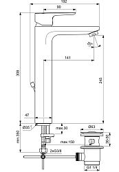 Фото Смеситель Ideal Standard Ceraplan III BC561AA для раковины