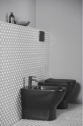 Фото Смеситель Ideal Standard Ceraline BC197XG для биде, черный матовый