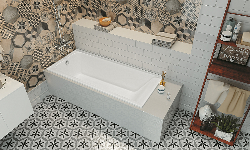 Акриловая ванна Roca Elba 170x75 , изображение 5