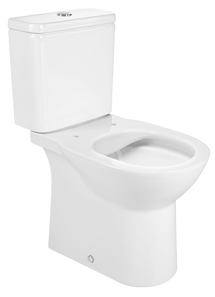 Унитаз-компакт Roca Debba 34299P00Y без бачка и сиденья , изображение 2