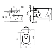 Изображение Унитаз подвесной Ideal Standard Tesi T0079V1 Унитаз подвесной Ideal Standard Tesi T0079V1 , изображение 5