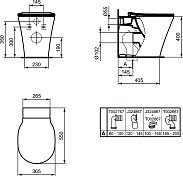 Изображение Унитаз приставной Ideal Standard Connect Air AquaBlade E004201 Унитаз приставной Ideal Standard Connect Air AquaBlade E004201 , изображение 5