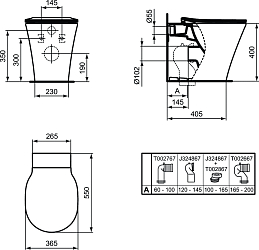 Фото Унитаз приставной Ideal Standard Connect Air AquaBlade E004201