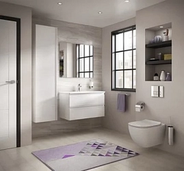 Фото Комплект Ideal Standard Tesi AquaBlade T386801 (подвесной унитаз + инсталляция + сиденье)