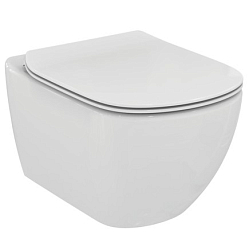 Фото Комплект Ideal Standard Tesi T3868V1 (подвесной унитаз + инсталляция + сиденье)