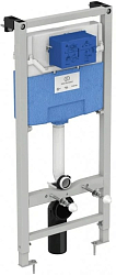 Фото Комплект Ideal Standard Tesi T3868V3 (подвесной унитаз + инсталляция + сиденье), черный матовый