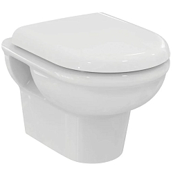 Фото Комплект Ideal Standard Exacto X022601 (подвесной унитаз + инсталляция + сиденье)