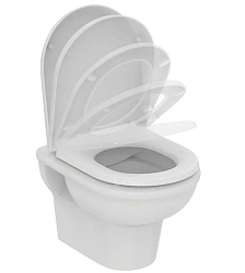 Фото Комплект Ideal Standard Exacto X042601 (подвесной унитаз + инсталляция + сиденье)