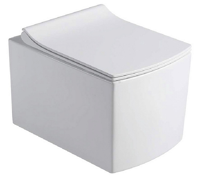 Унитаз подвесной Black&White Universe W-719 , изображение 1