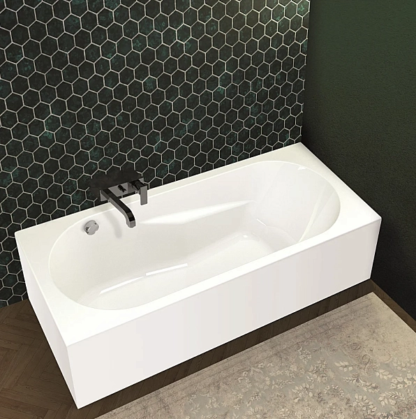 Акриловая ванна Riho Bathtubs Lazy 180х80 R , изображение 3