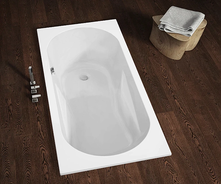 Акриловая ванна Riho Bathtubs Lazy 170х75 L , изображение 2
