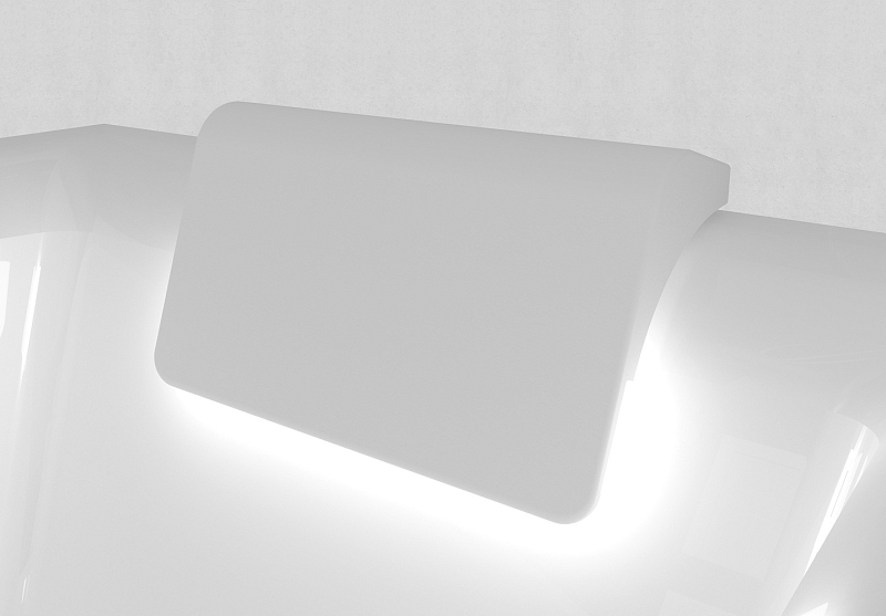Акриловая ванна Riho Still Shower led 180х80 , изображение 3