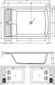 Изображение Акриловая ванна Riho Savona 190x130 Акриловая ванна Riho Savona 190x130 , изображение 6