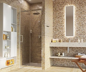Фото Душевая дверь в нишу Wasserkraft Salm 27I27 80 см