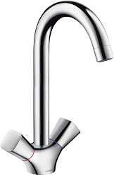 Фото Смеситель Hansgrohe Logis 71280000 для кухонной мойки