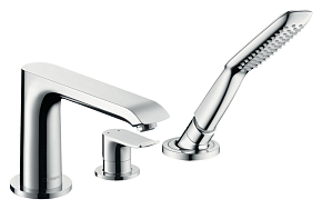 Фото Смеситель Hansgrohe Metris 31190000 на борт ванны