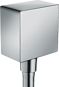 Изображение Шланговое подключение Hansgrohe Fixfit Square 26455000 Шланговое подключение Hansgrohe Fixfit Square 26455000 , изображение 1
