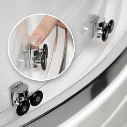 Фото Душевой уголок Wasserkraft Lippe 45S02 80х80