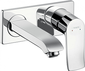 Фото Смеситель Hansgrohe Metris 31085000 для раковины