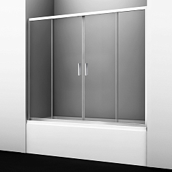 Фото Шторка на ванну Wasserkraft Lippe 45S02-170 170х150 см
