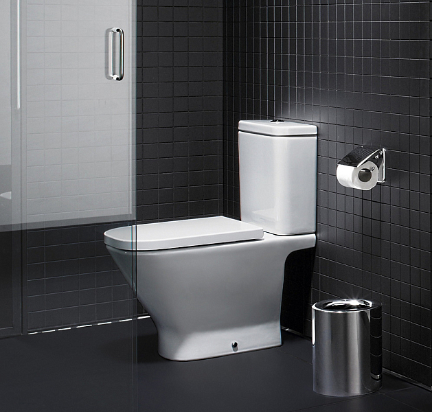 Унитаз-компакт Roca The Gap 342477000 без бачка и сиденья , изображение 6