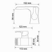 Изображение Смеситель Wasserkraft Berkel 4869 для раковины Смеситель Wasserkraft Berkel 4869 для раковины , изображение 5