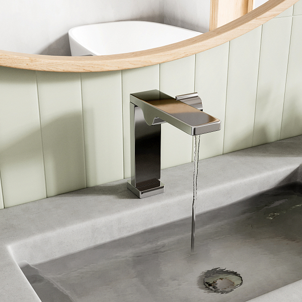 Смеситель Wasserkraft Alme 1510 для раковины , изображение 3