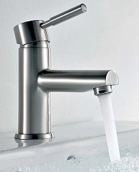 Фото Смеситель Wasserkraft Wern 4203 для раковины, матовый хром