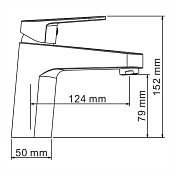Смеситель Wasserkraft Donau 5303 для раковины , изображение 13