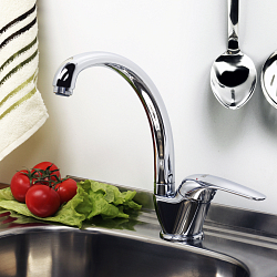 Фото Смеситель Wasserkraft Rossel 2807 для кухонной мойки