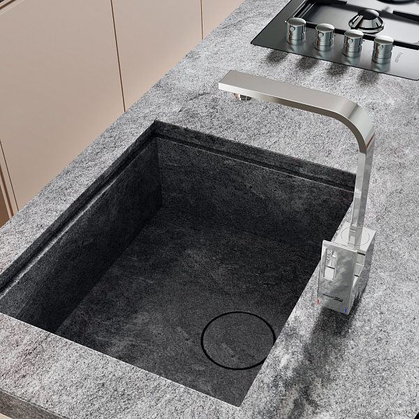 Смеситель Wasserkraft Alme 1507 для кухонной мойки , изображение 3