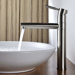 Фото Смеситель Wasserkraft Wern 4207 для кухонной мойки, матовый хром