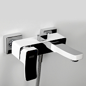Смеситель Wasserkraft Aller 1061WHITE для ванны с душем , изображение 5
