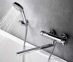 Фото Смеситель Wasserkraft Berkel 4802L для ванны с душем