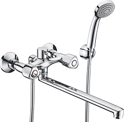 Фото Смеситель Wasserkraft Amper 2902L для ванны с душем