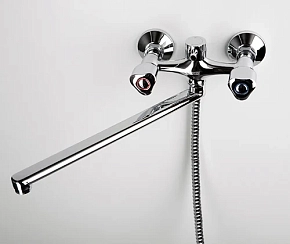 Фото Смеситель Wasserkraft Amper 2902L для ванны с душем