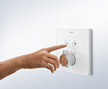 Термостат Hansgrohe ShowerSelect 15738400 для душа , изображение 2